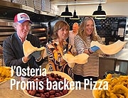 Promis backen Pizza für einen guten Zweck: „La Famiglia“ A Worldchanger Story by l'Osteria @ L’OSTERIA im Künstlerhaus am Stachus am 11.05.2022 (©Foto:Martin Schmitz)
